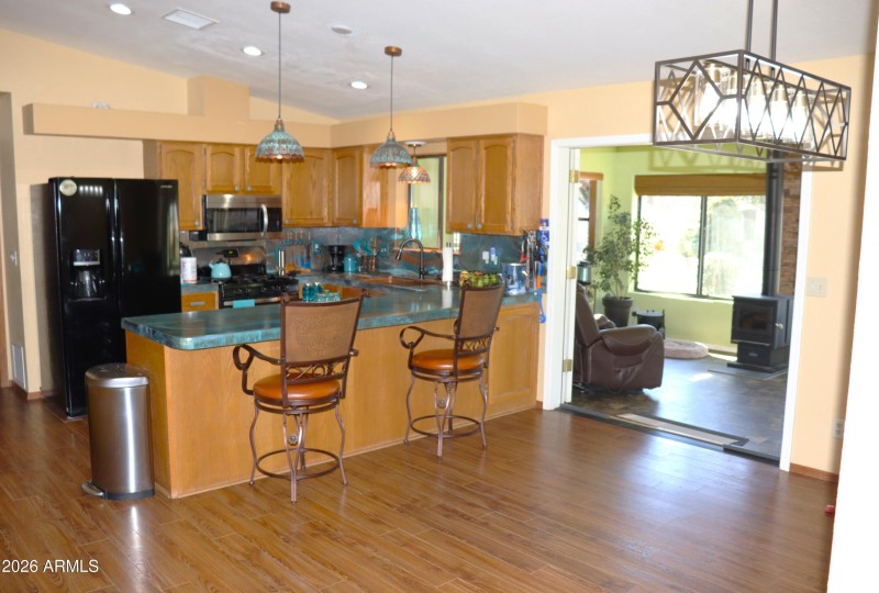 Kitchen and Dining Area