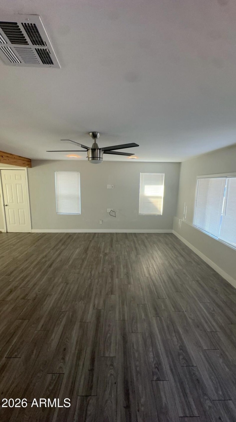 Sunlit Living Room + Fan