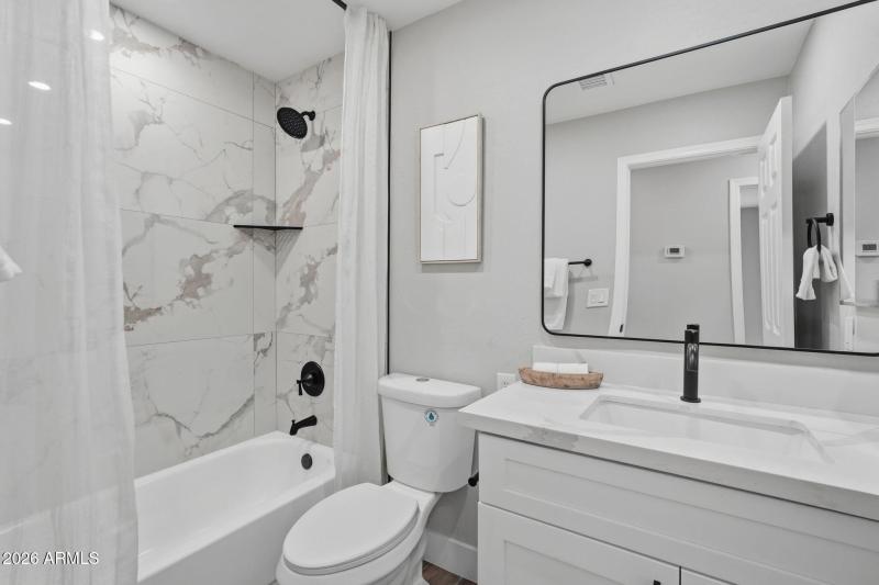 Full Bathroom 2 downstairs