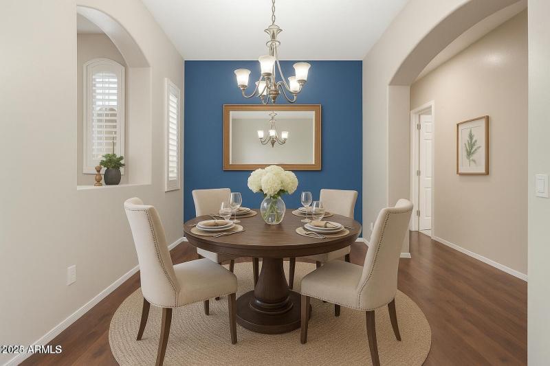 AI Formal Dining Room AI