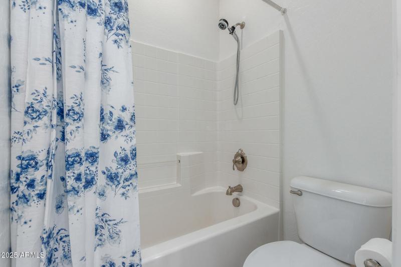 Secondary Bathroom Poinsettia