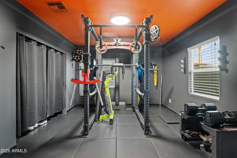 Primary Bedroom (currently a gym)