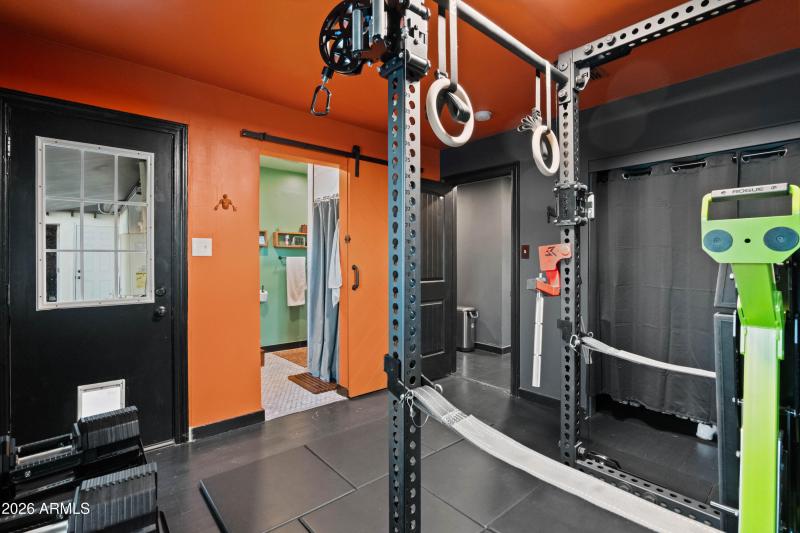 Primary Bedroom (currently a gym)