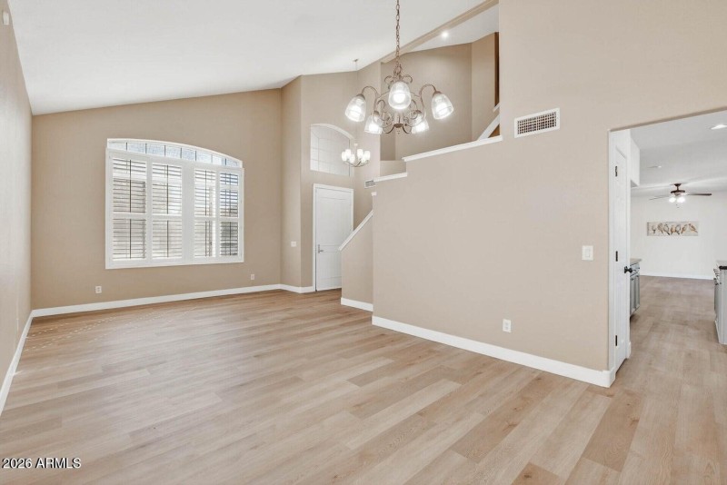 6 - Entry & Living, Formal Dining