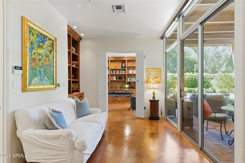 Primary Suite Sitting Room to Study