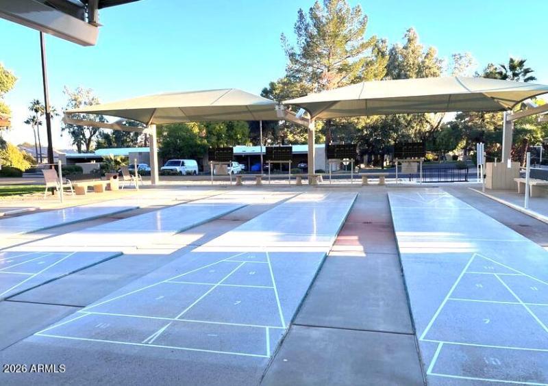 Community Shuffleboard Courts