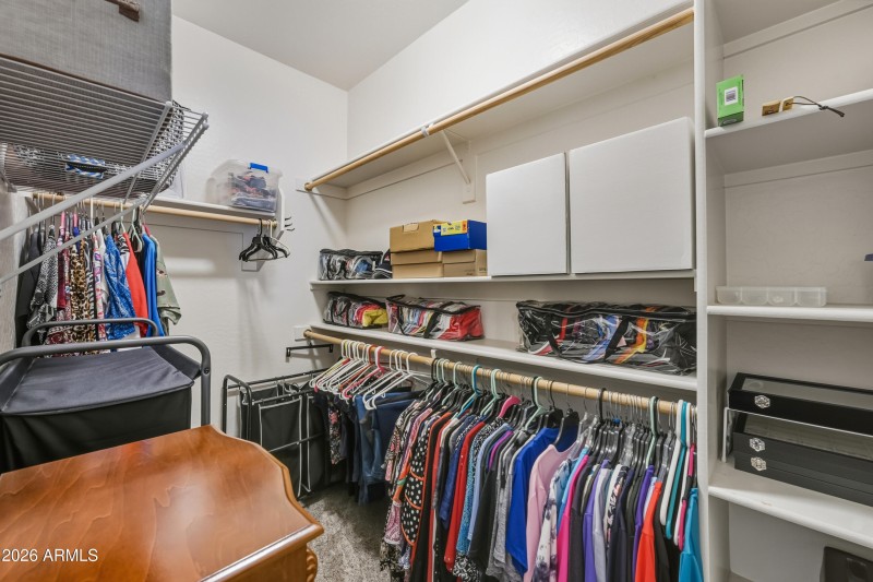 Meridian Primary Bedroom walk-in closet