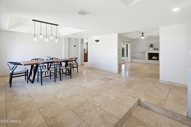 Dining Room & Front Entrance