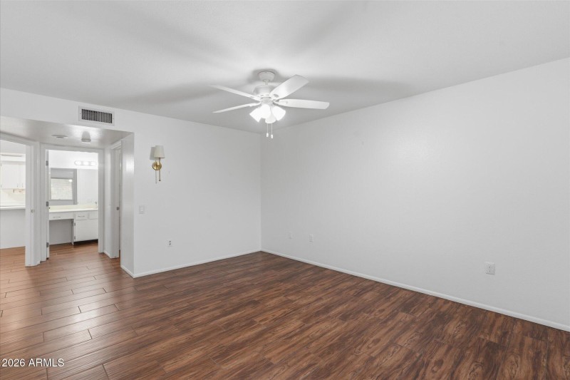 Primary Bedroom with Walk In Closet