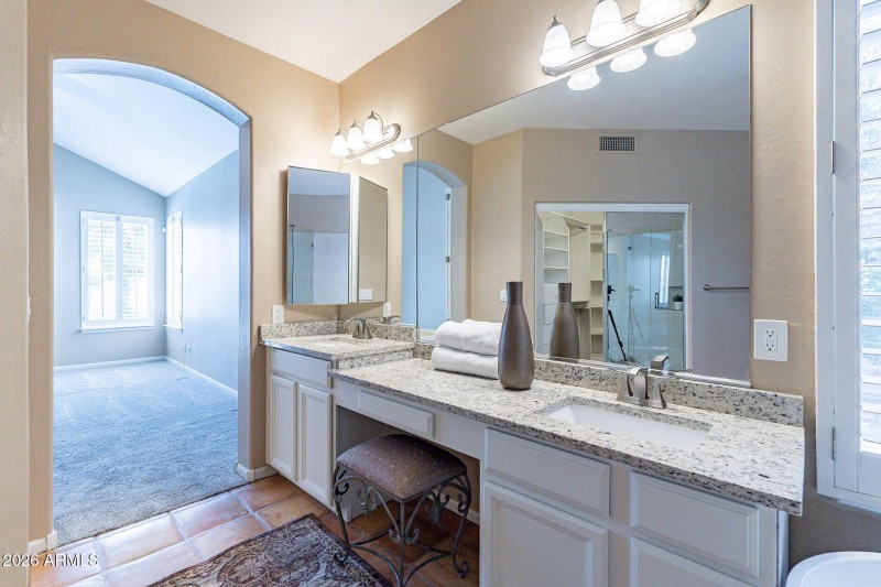 Remodeled Master bath