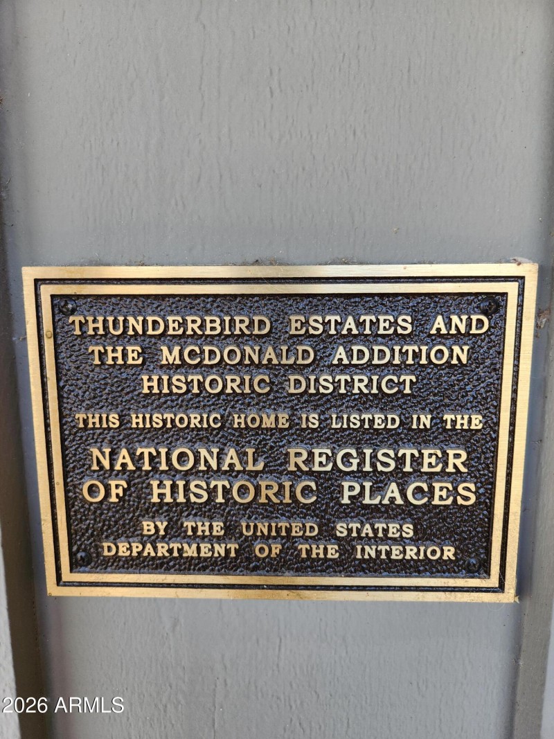Historically designated home