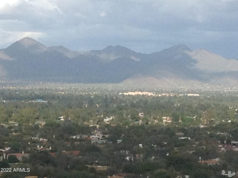 Patio view east to McDowells