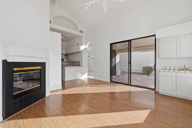 Family room/fireplace