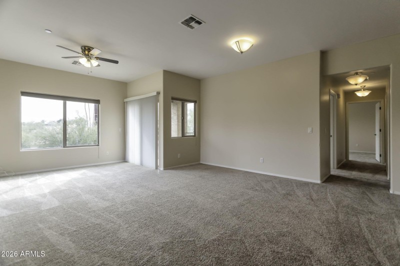 Great room/dining area