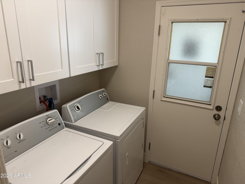 Laundry cabinets