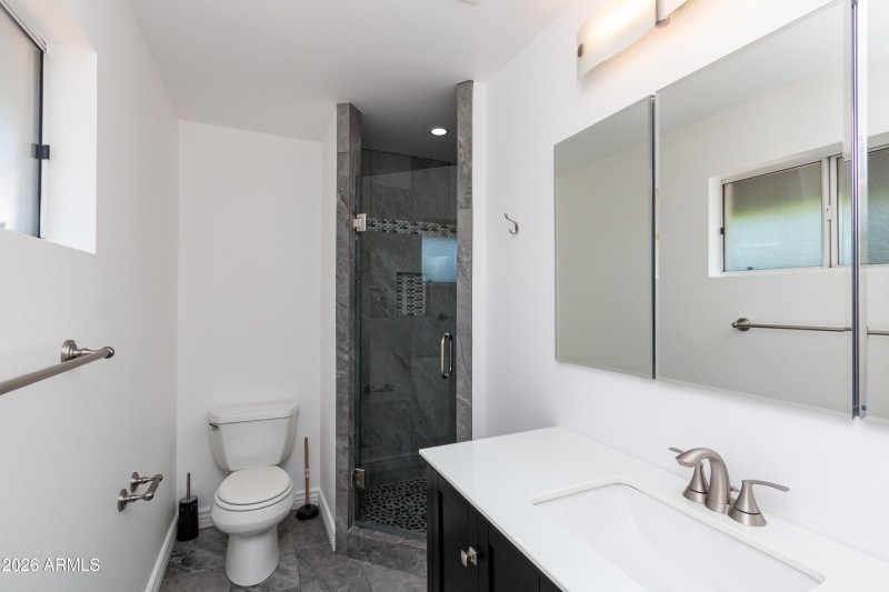 Tiled Enclosed Shower