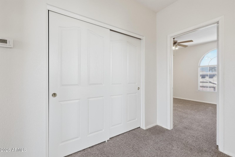 Storage Closet Near Guest Bedrooms