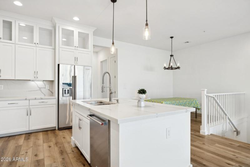Kitchen and dining room