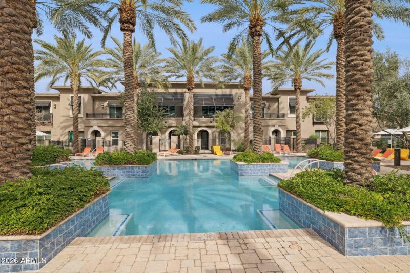 Resort style community pool