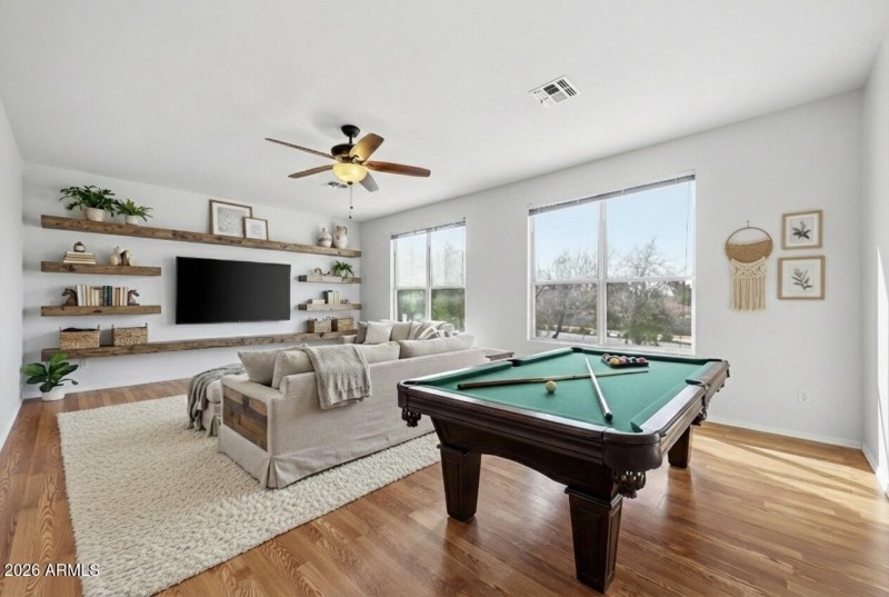 Virtually Staged Upstairs Loft