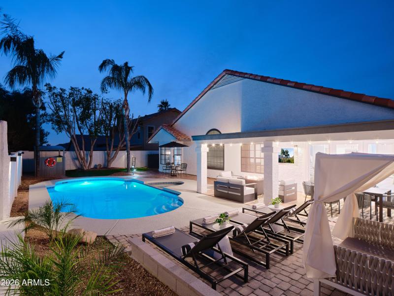 Pool View From Half the Home