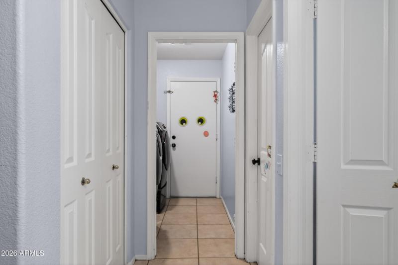 Hallway to rooms 2 & 3