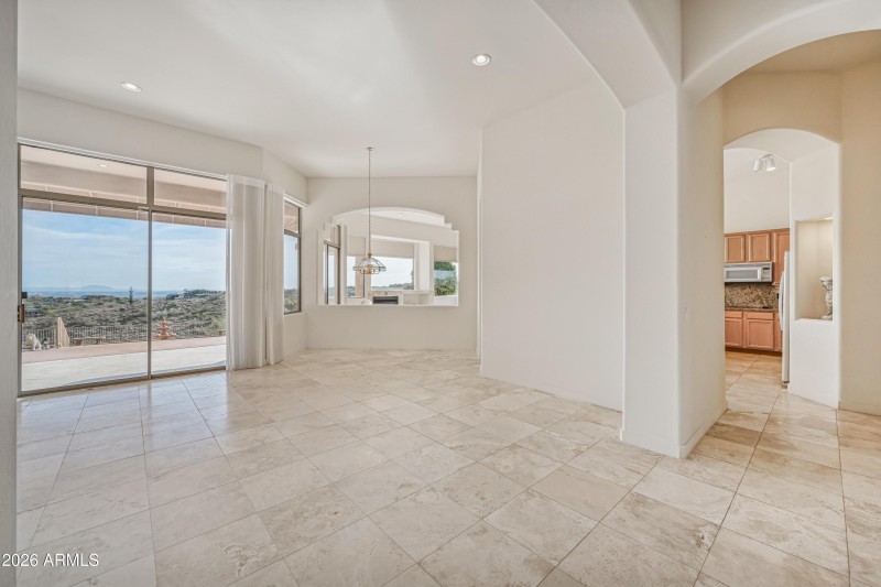 Living Room to Kitchen!