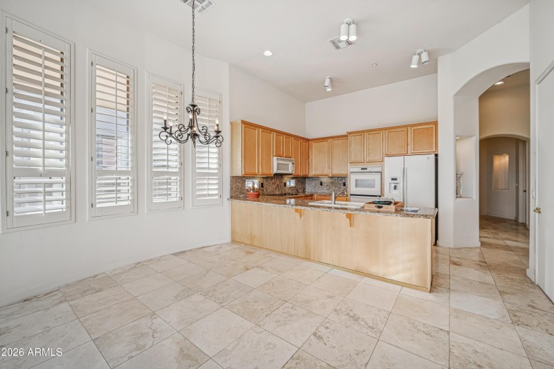 Kitchen opens to Greatroom!