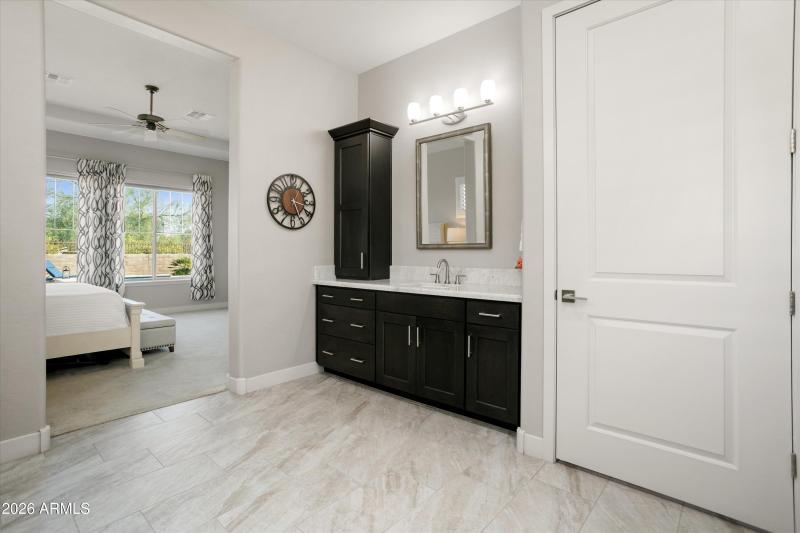 Separate Vanities at Primary Bathroom