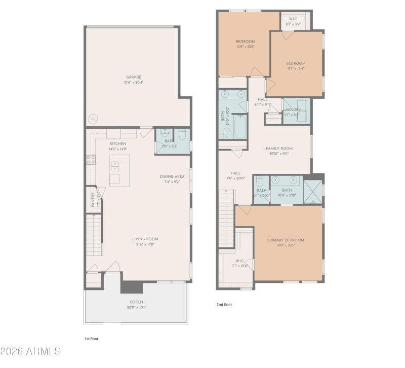 1917 Hampton 111 - Floorplan