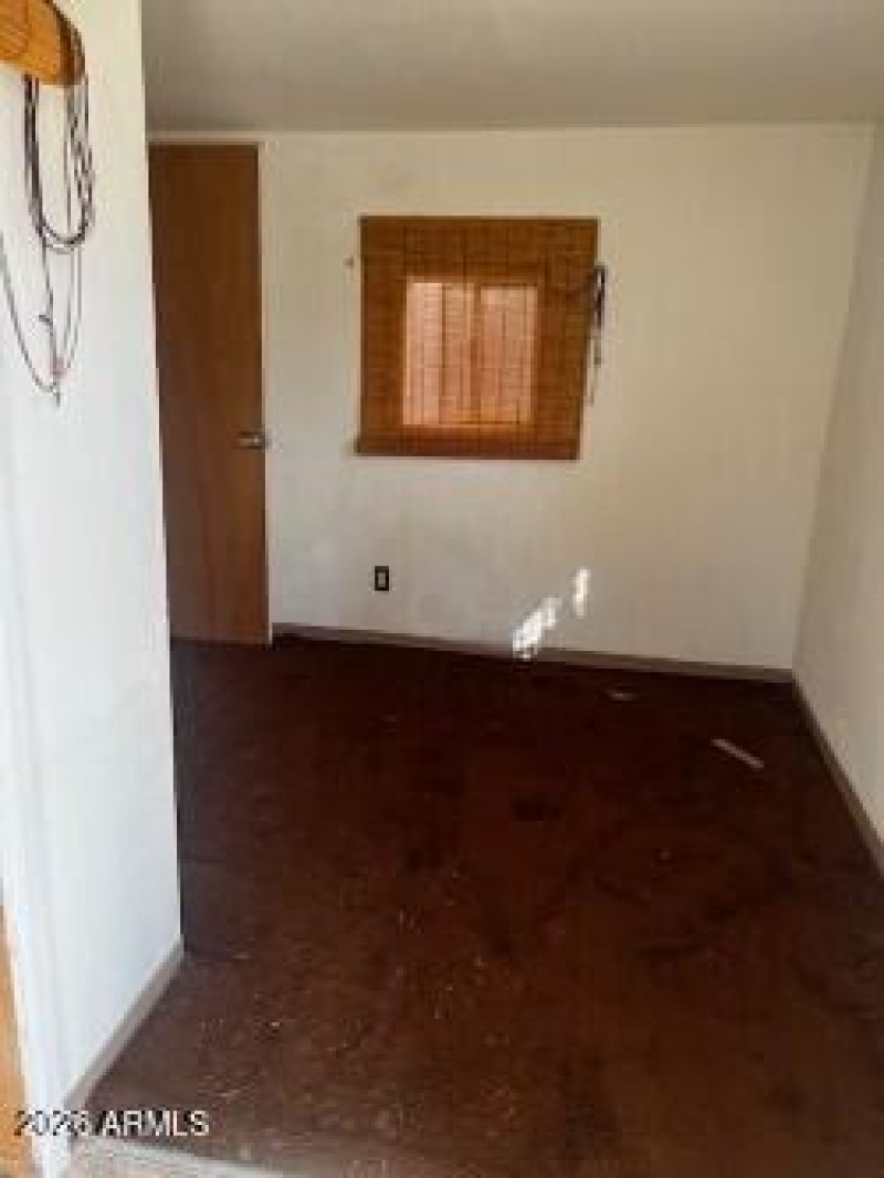 small room and bathroom, office area