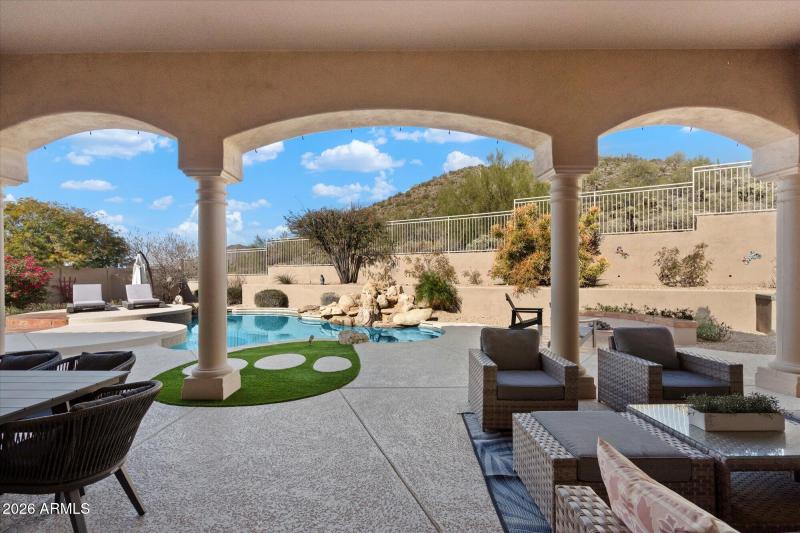 Backyard Pool & Patio