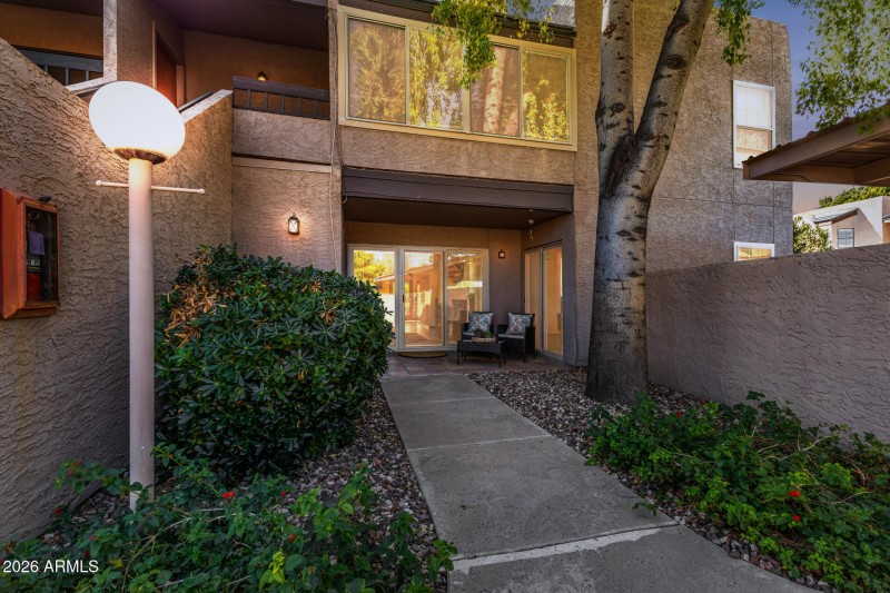 Back Patio (twilight)