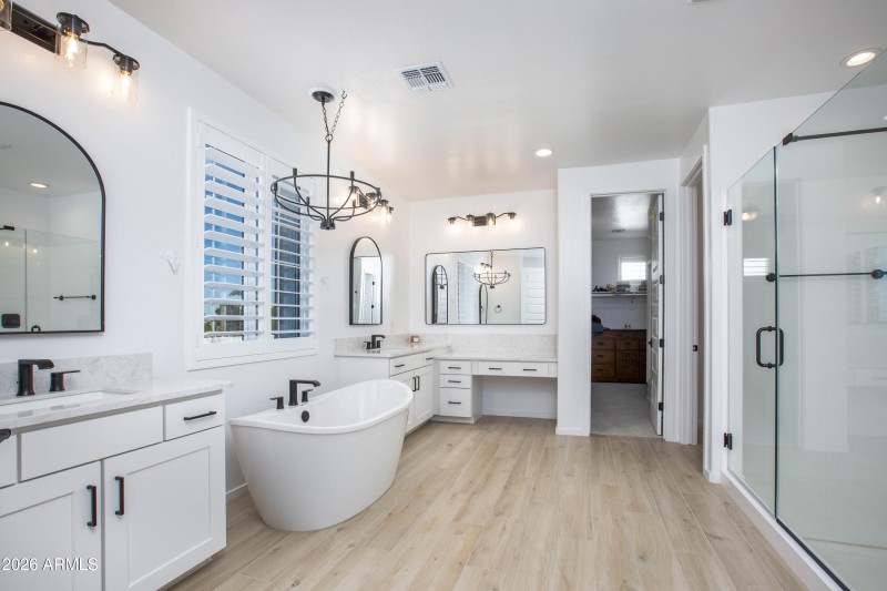 Spa Shower & Soaking Tub