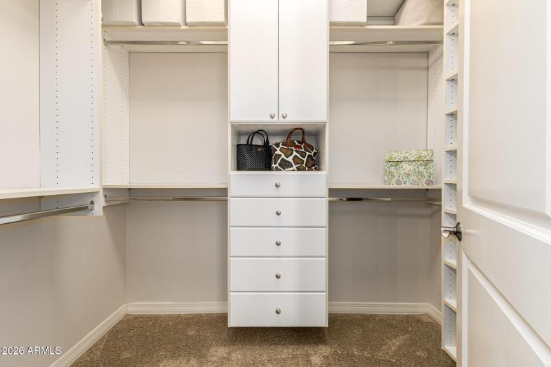 'His' Walk-In Closet