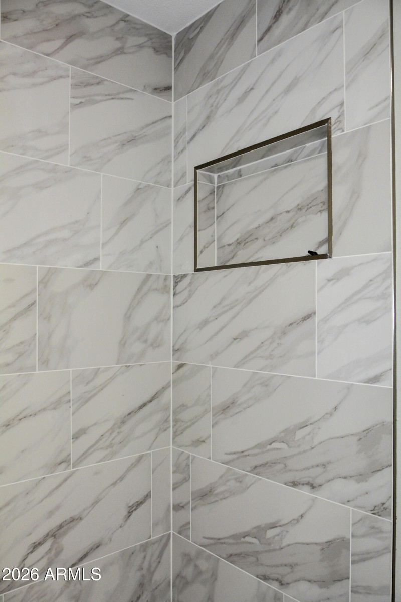 Features Primary Shower Niche