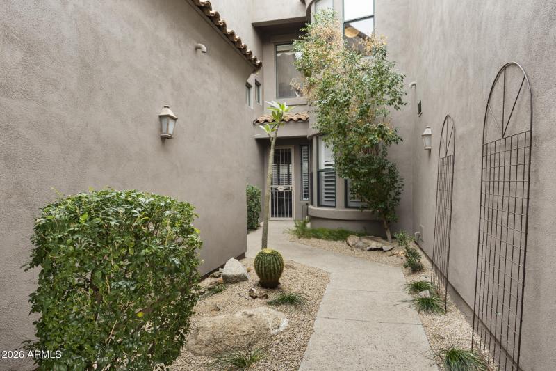 Walkway to Front Door