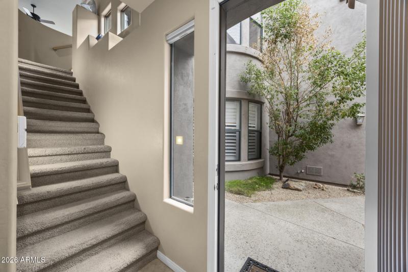 View from Garage Entry