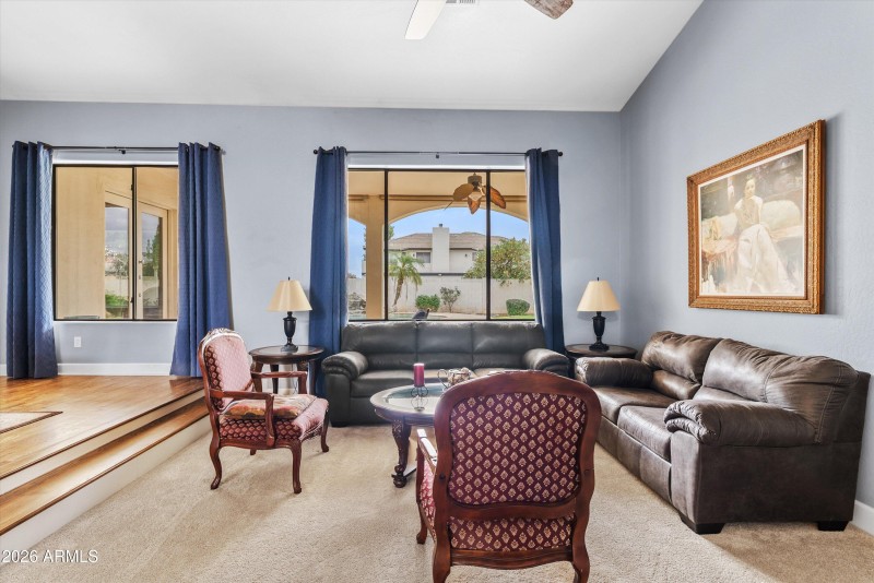 Lots of Space in Living Room