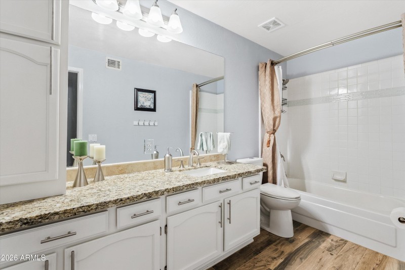 Hall Bath in Basement