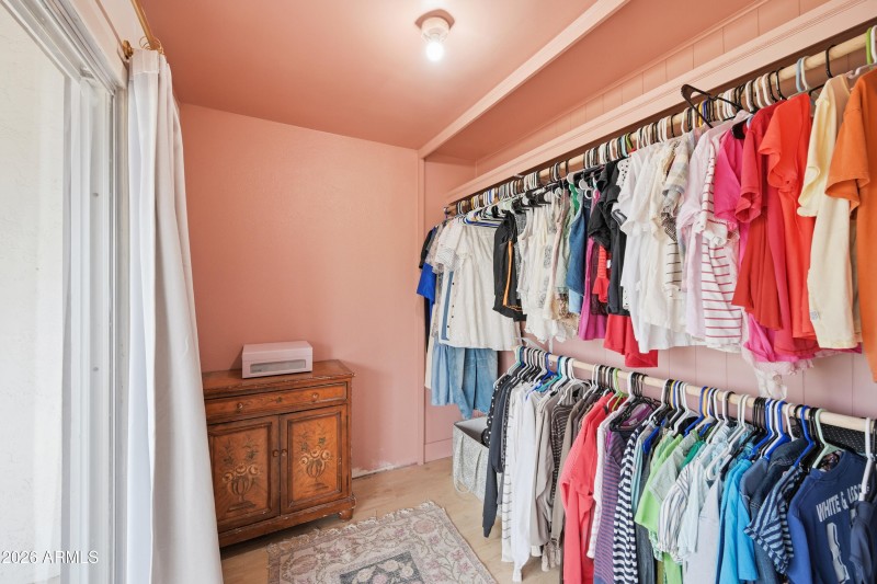 Bedroom 1 walkin closet