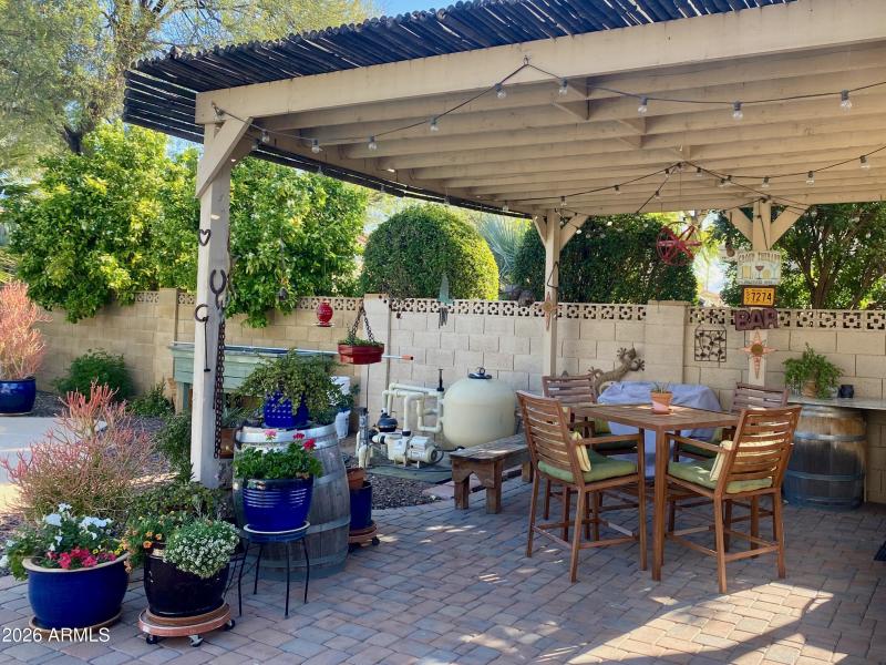 Backyard Grilling Area 1