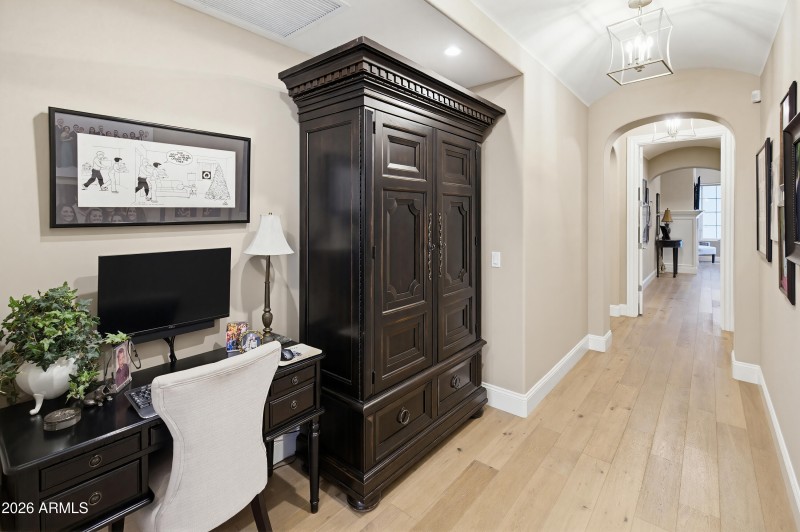 Hallway from Primary to den/nursery