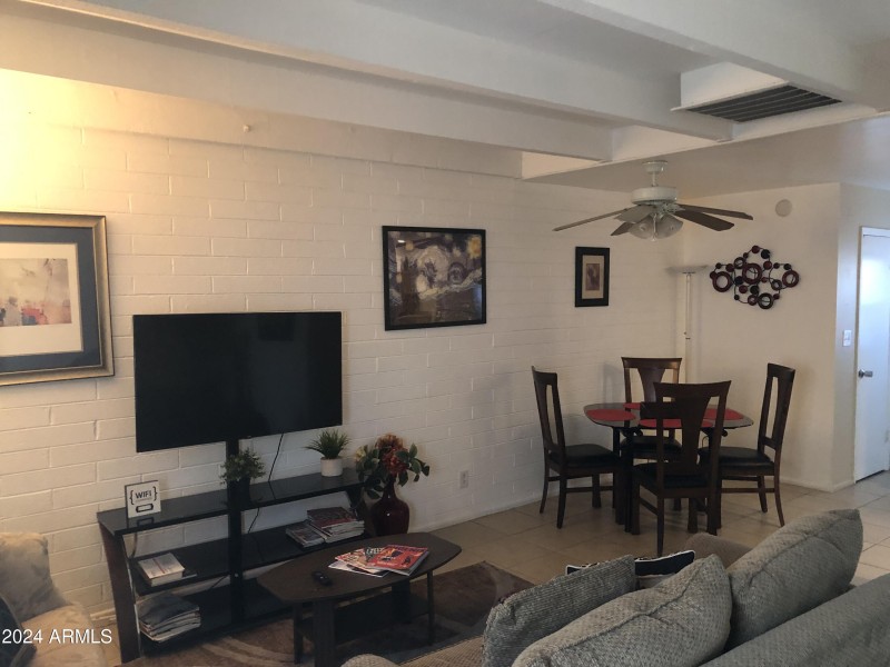 Living Room and Dining Area