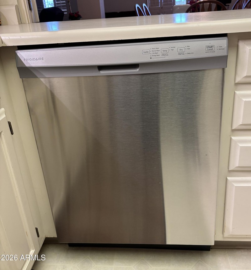 New dishwasher