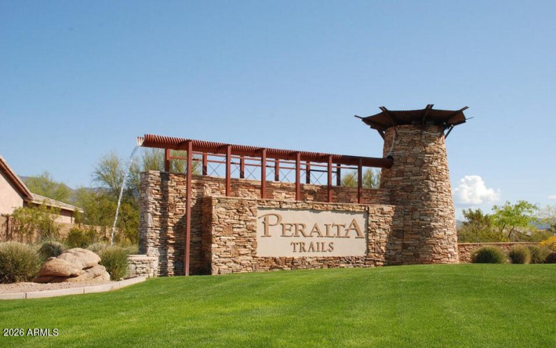 Peralta Trail Sign