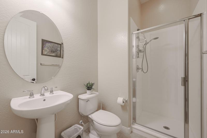 Second Bath w/ Shower