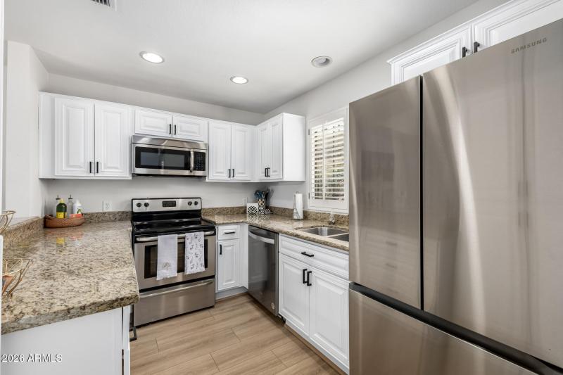 Kitchen with Stainless Steel Appliances