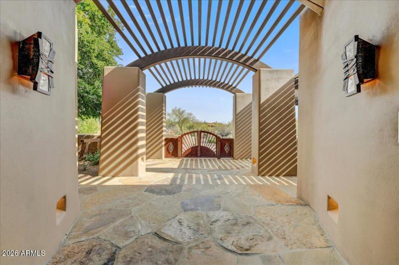 Private Front Courtyard