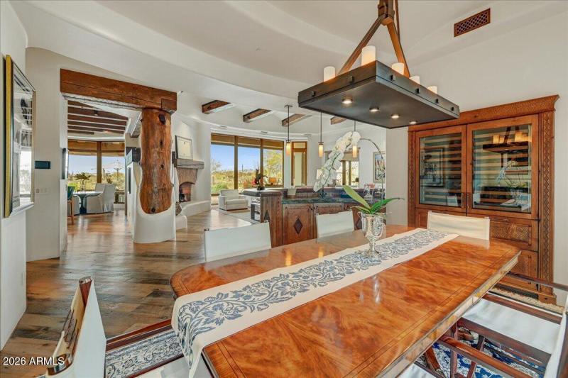 Dining View to Living Room